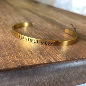 “Beautiful Mess” skinny fashion cuff